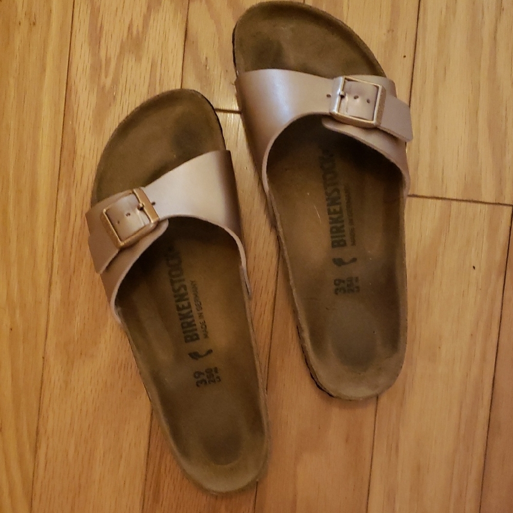 Birkenstock Madrid Women's Copper Slide Sandals